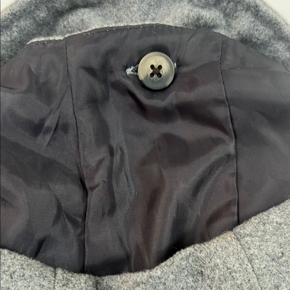 Janie and Jack Gray Peacoat Size 3-4 - Picture 10 of 12